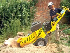 A man in a hard hat working on a construction site.